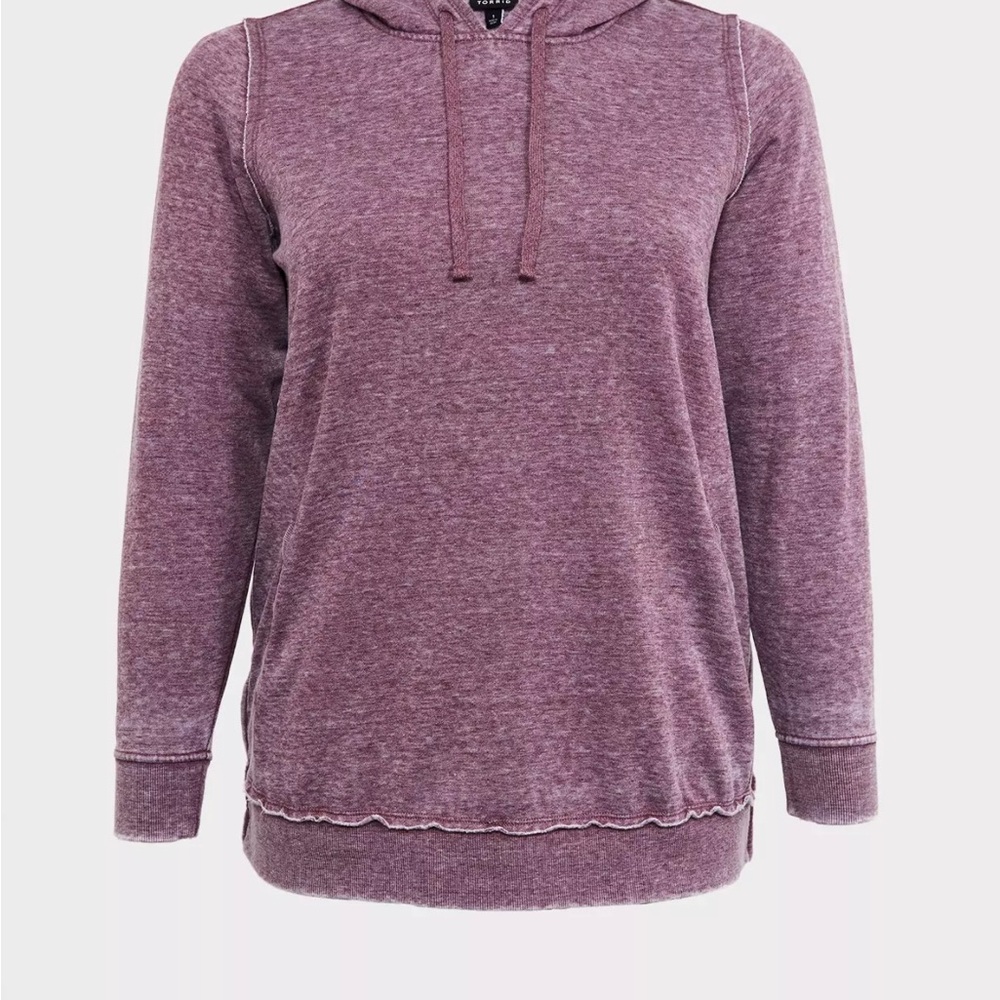 Torrid Heathered Mauve Hoodie
